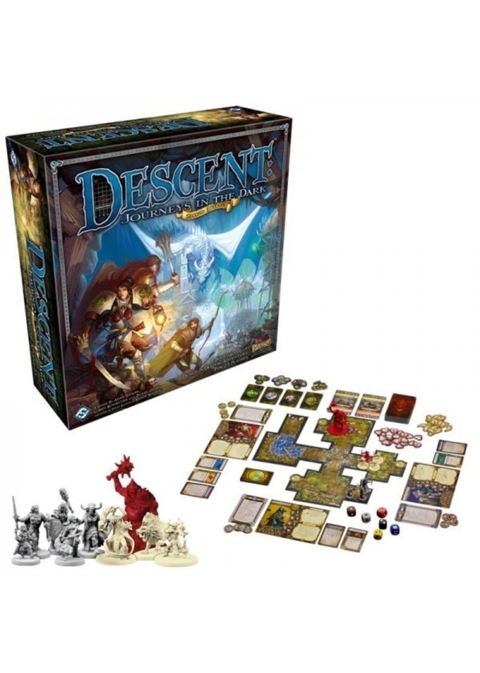 Descent Journeys In The Dark 2nd Edition Round Table Games