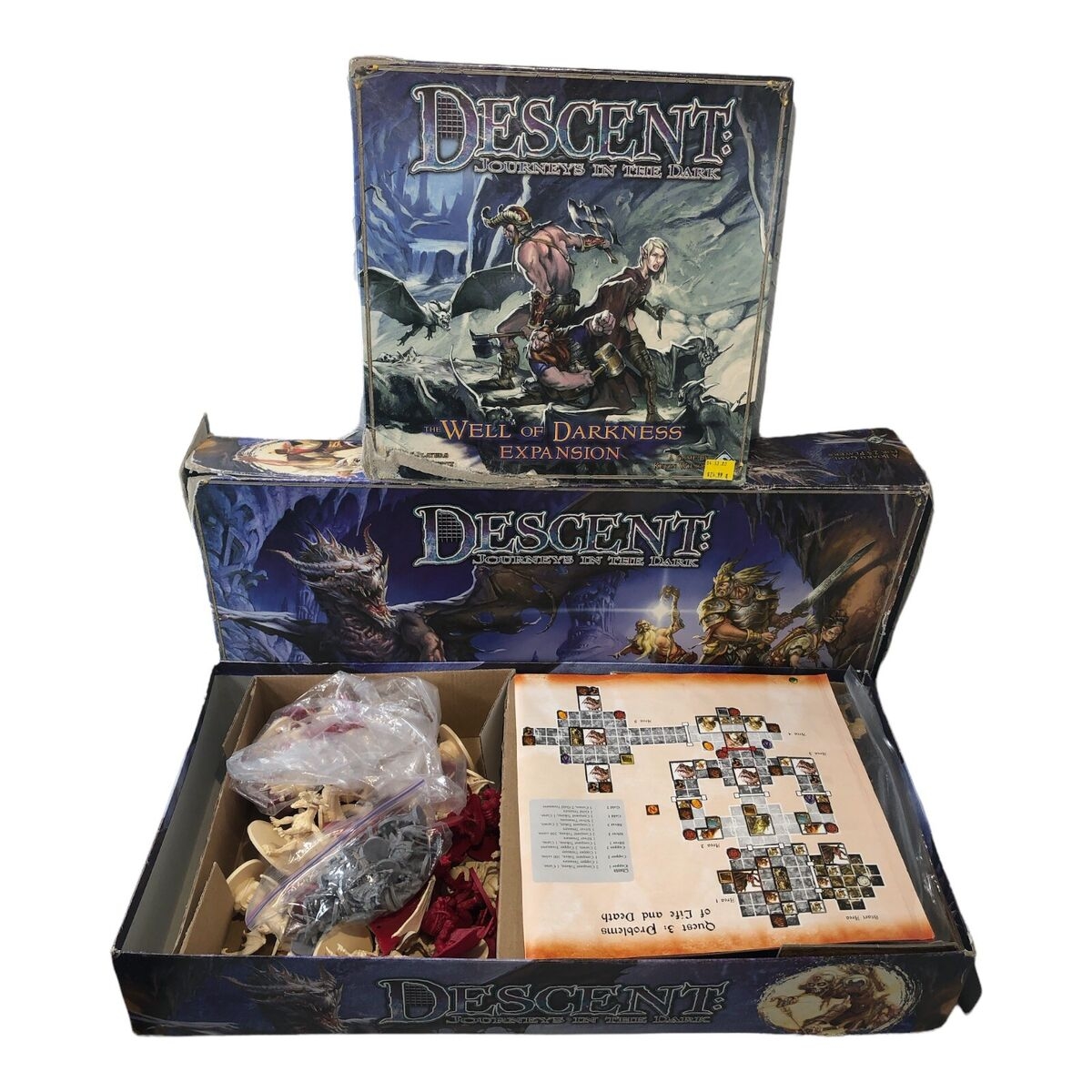 Descent Journeys In The Dark Board Game The Well Of Darkness Expansion READ EBay