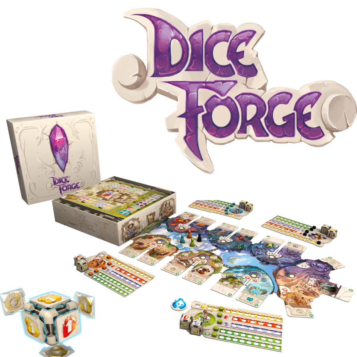 Dice Forge Game Pieces Card Die Parts Replacements Board Game Sold Separately EBay