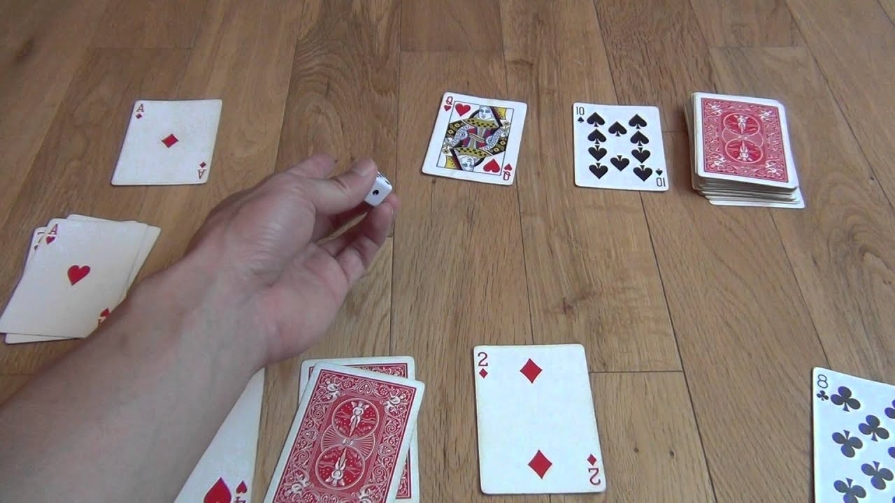 Dice Rolling Game With Playing Cards YouTube