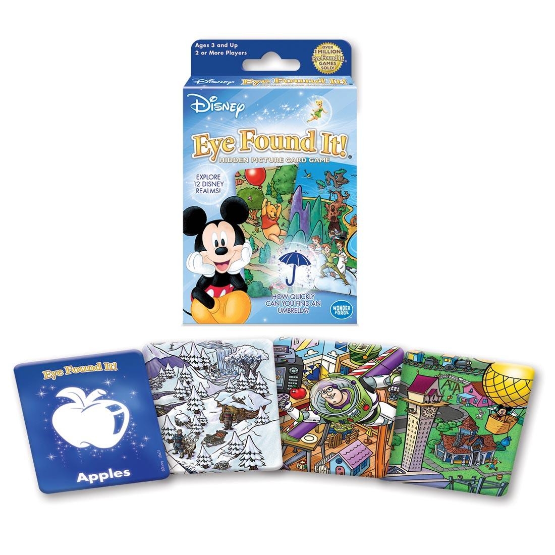 Disney Eye Found It Hidden Picture Card Game By Ravensburger