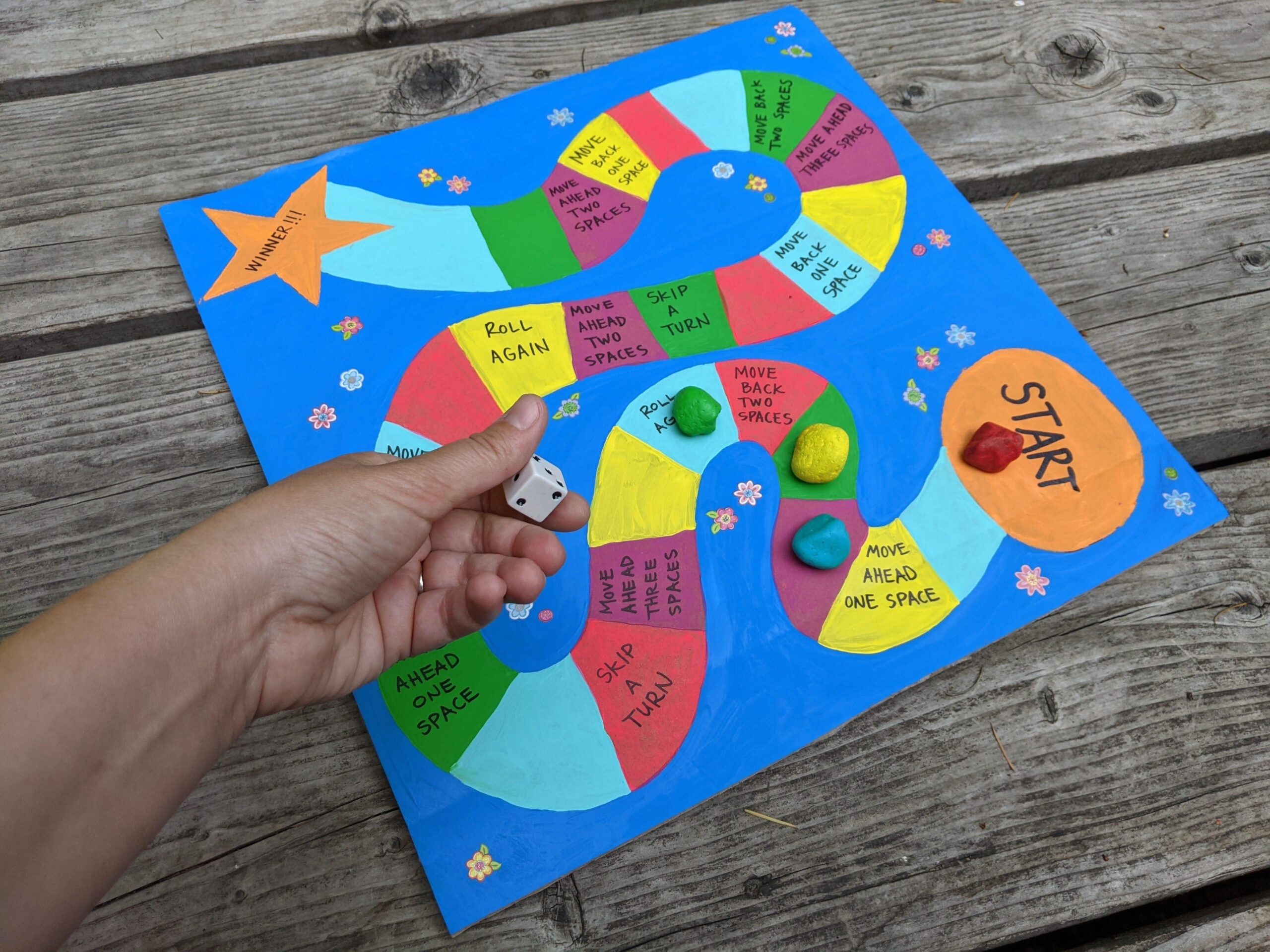 DIY Board Game Craft For Kids