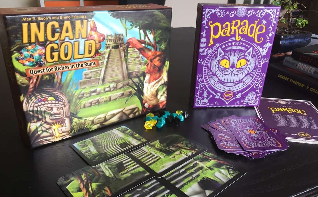 incan gold board game