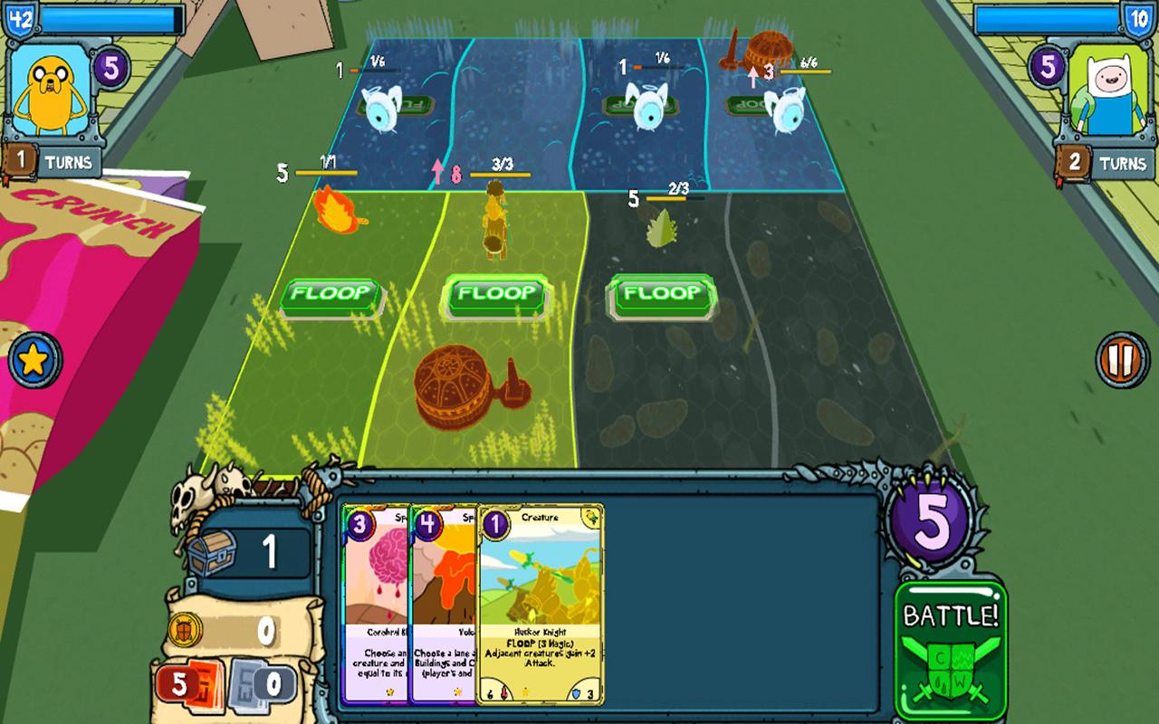 Download Play Card Wars Adventure Time On PC Mac Emulator 