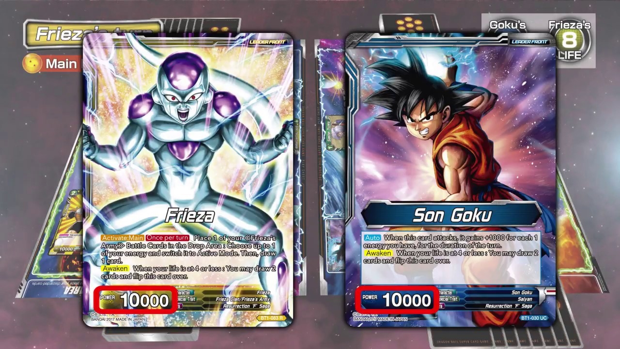 DRAGON BALL SUPER CARD GAME Tutorial Movie YouTube