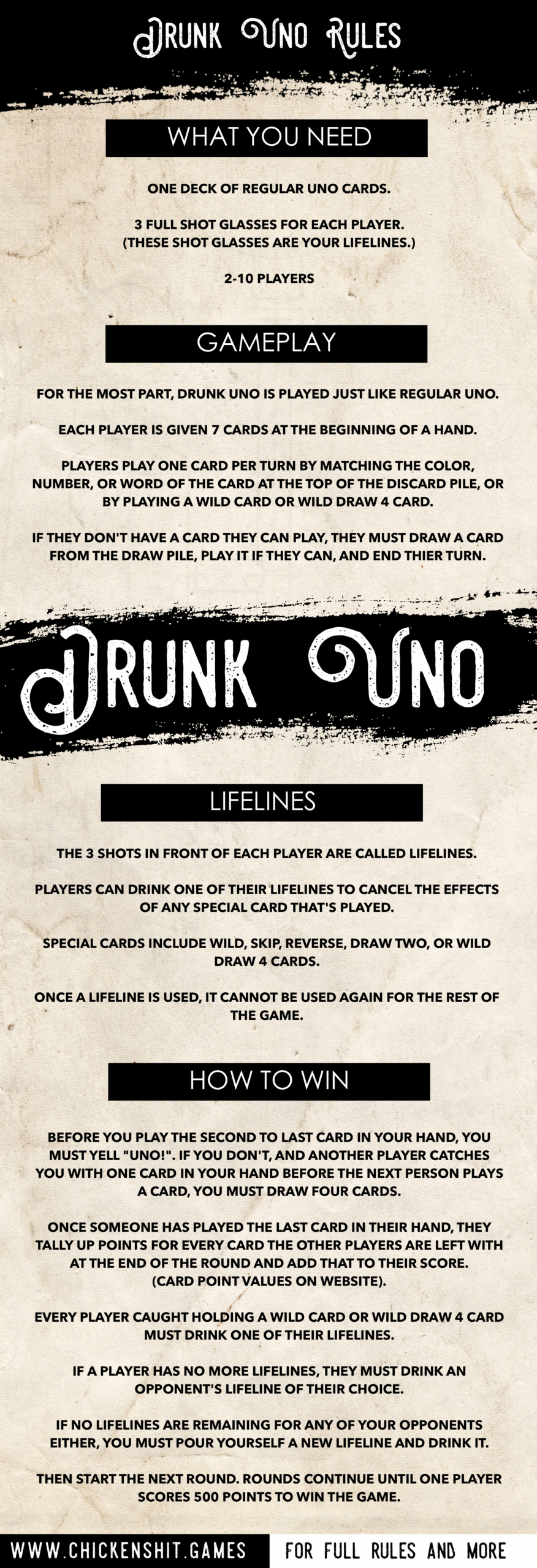 Drunk Uno Rules Best Rules 