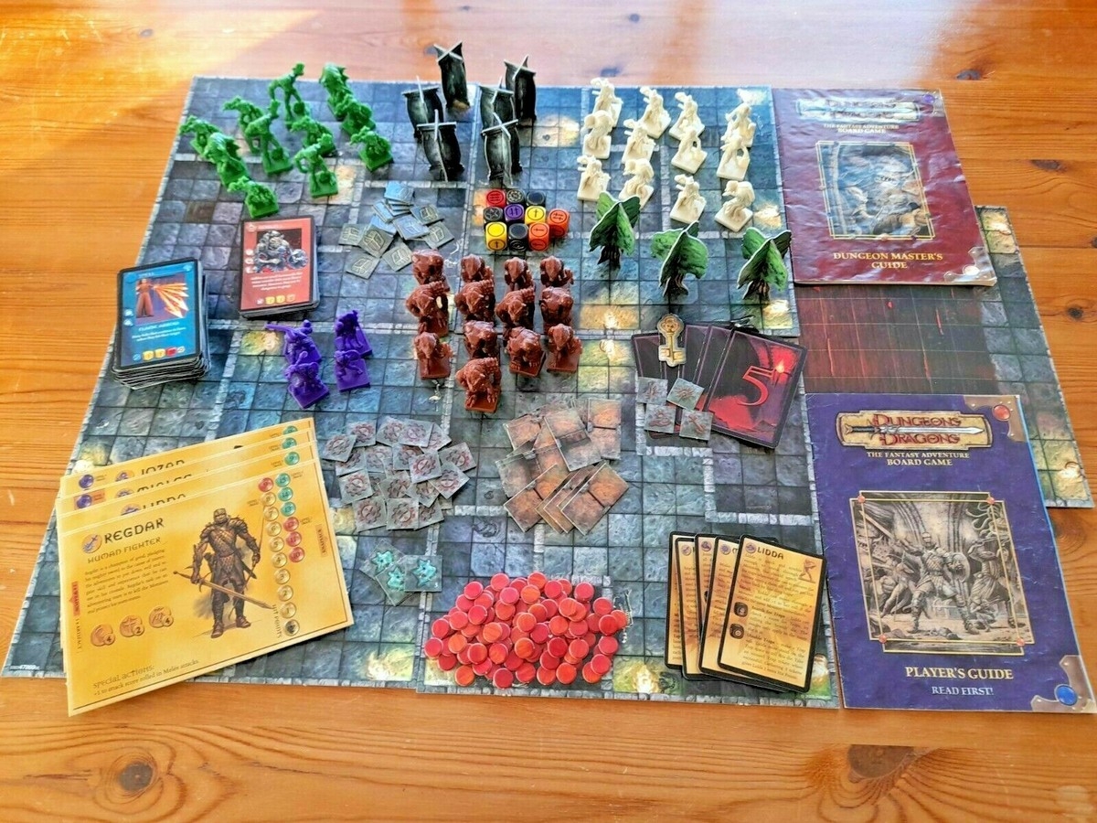 Dungeons Dragons 2003 Board Game Spare Part Replacement Pieces Parker Choose EBay