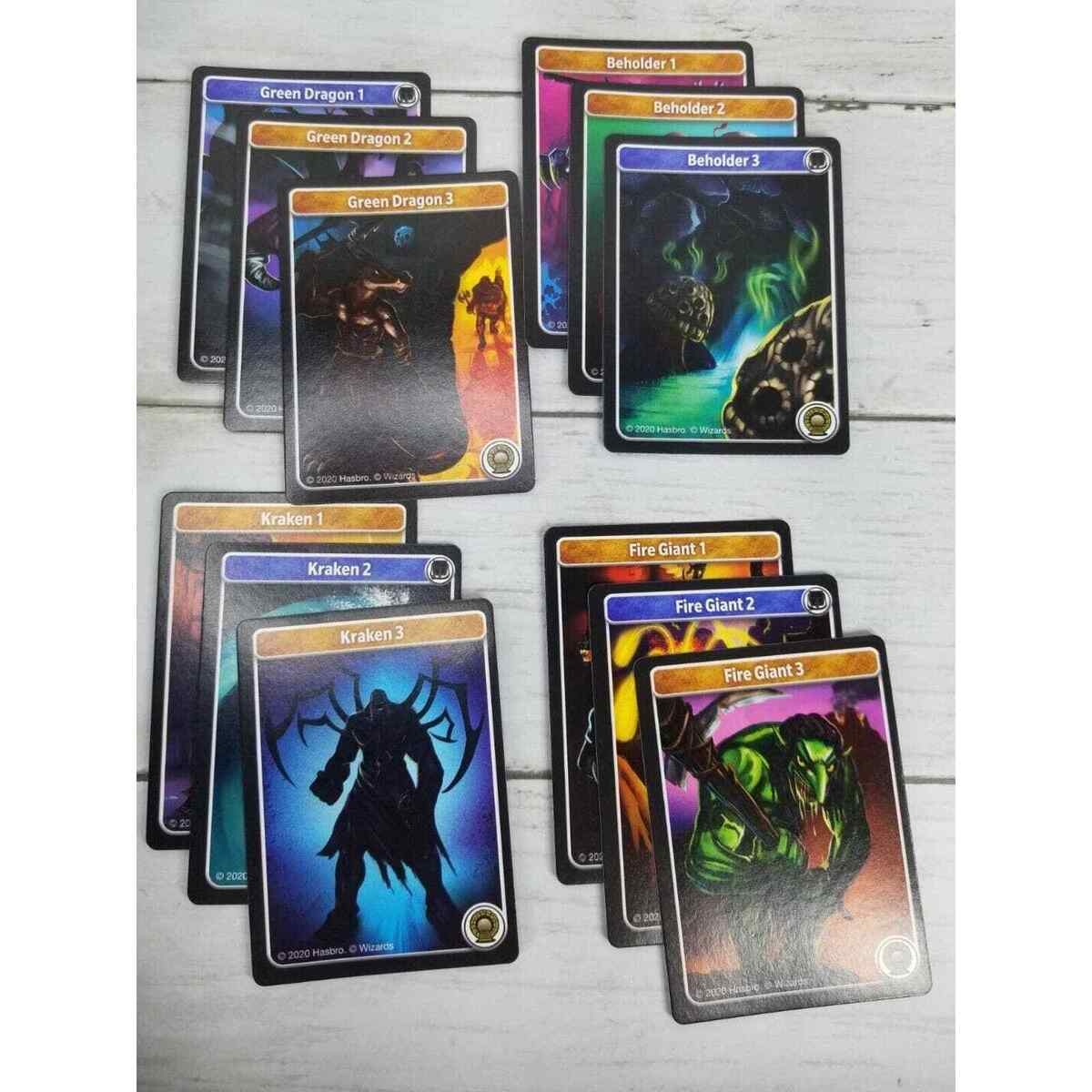 Dungeons Dragons ADVENTURE BEGINS Game GATEKEEPER DECKS Cards 12 Cards EBay