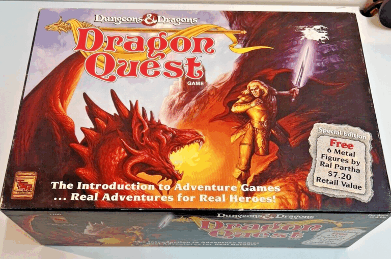 Dungeons Dragons Dragon Quest Board Game Special Edition 1992 EBay