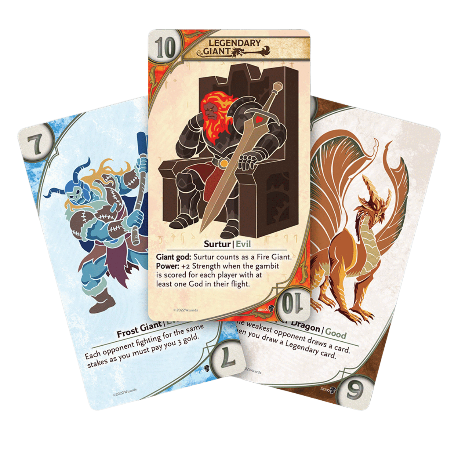 Dungeons Dragons Three Dragon Ante Giants War Expansion Game Nerdz