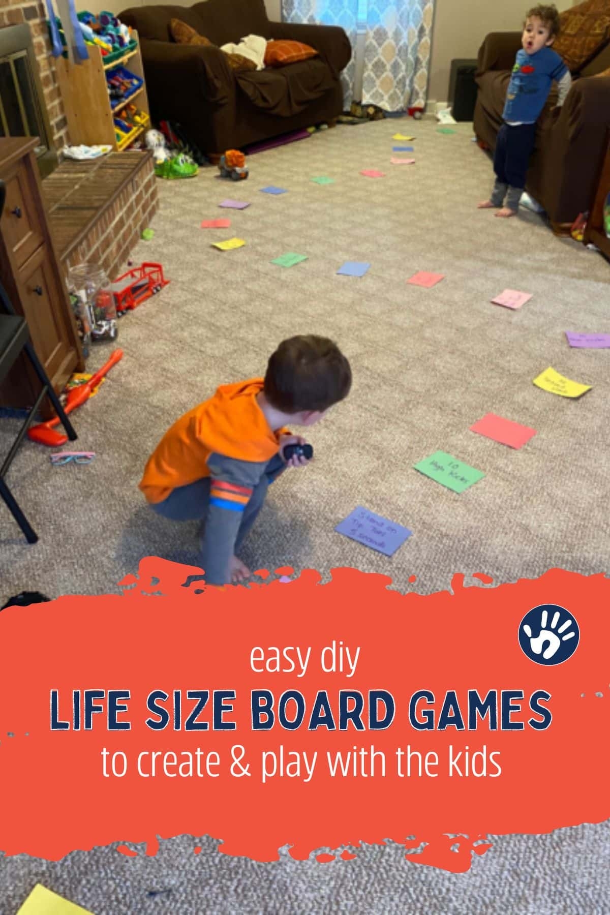 Easy DIY Life Size Board Games To Create Play With The Kids Hands On As We Grow 