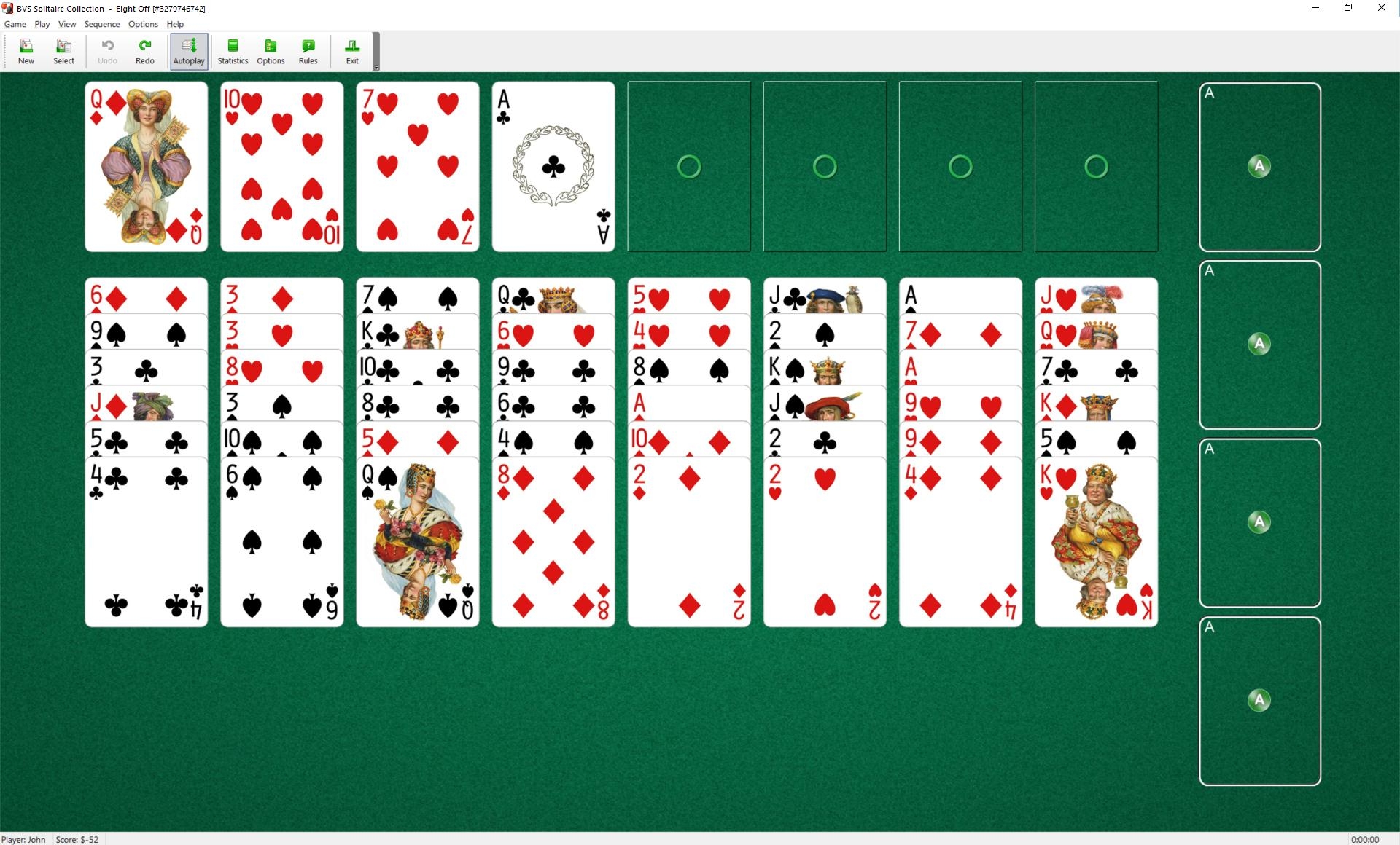 Eight Off Solitaire