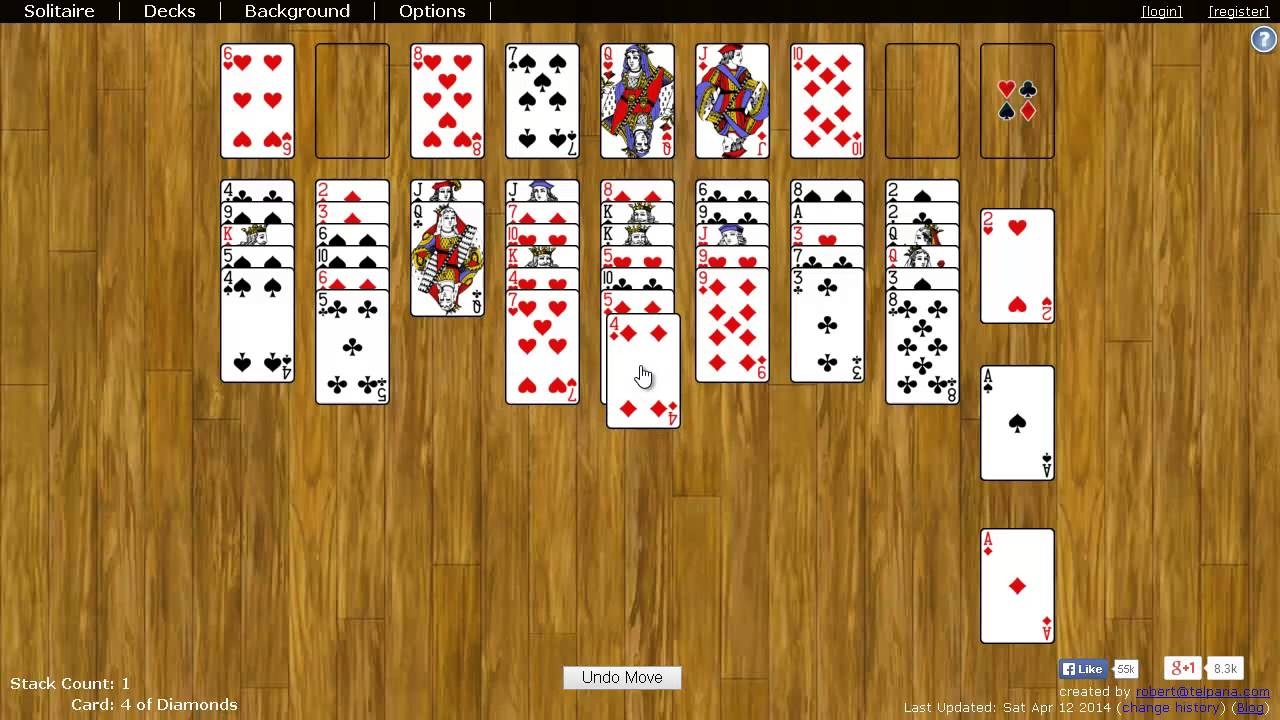Eight Off Solitaire How To Play YouTube