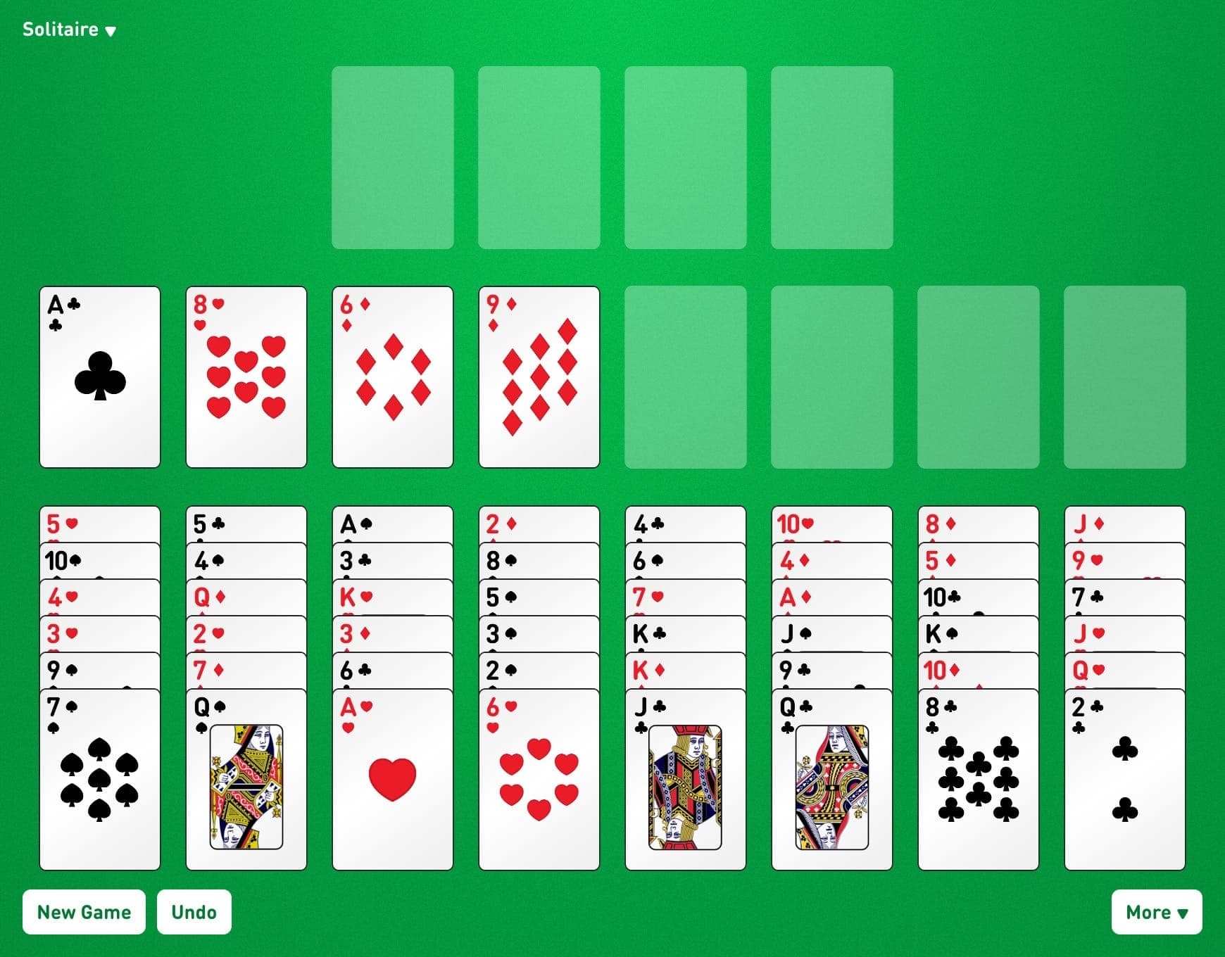 Eight Off Solitaire Play Online For Free