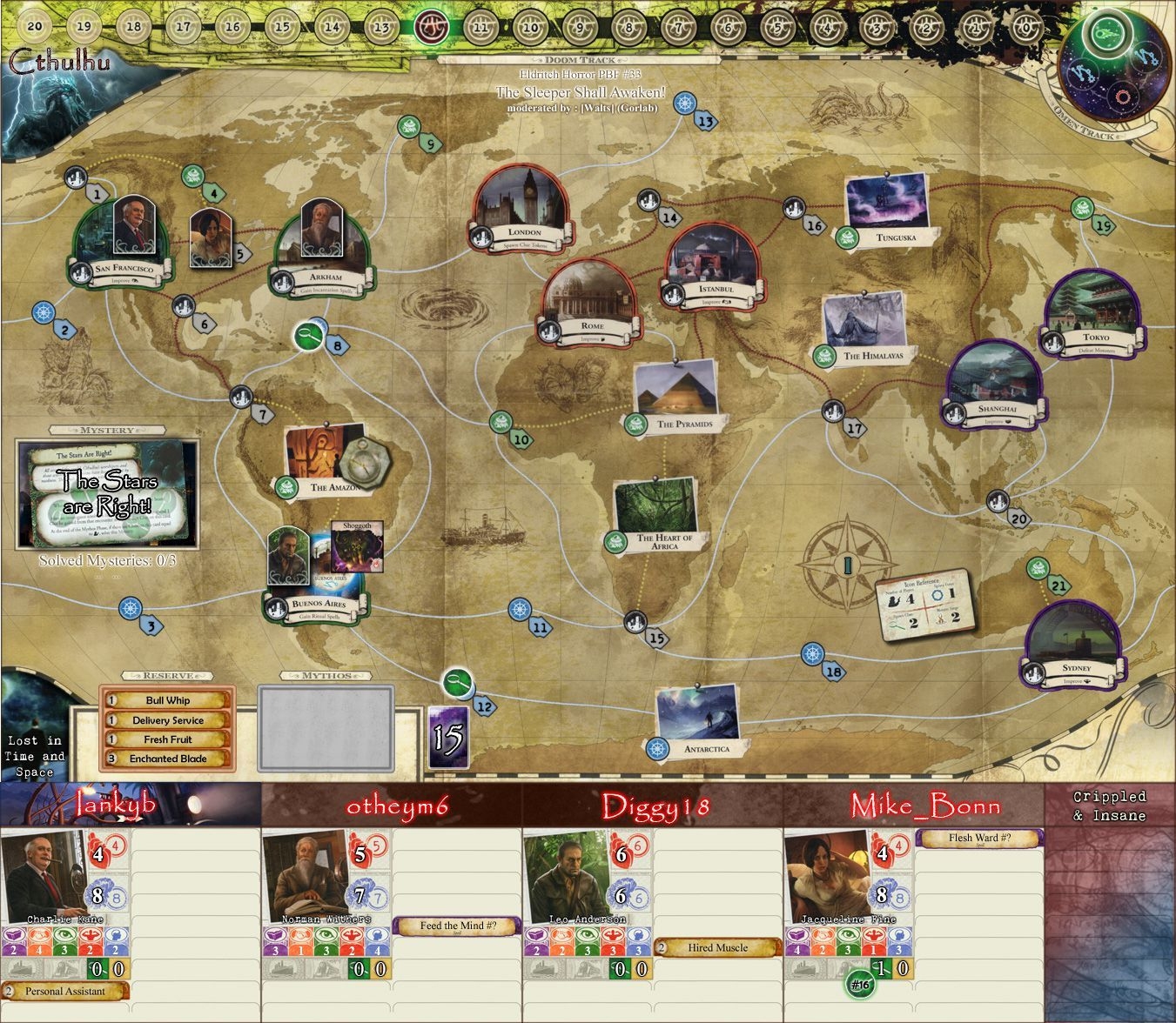 Eldritch Horror PBF 33 The Sleeper Shall Awaken BoardGameGeek