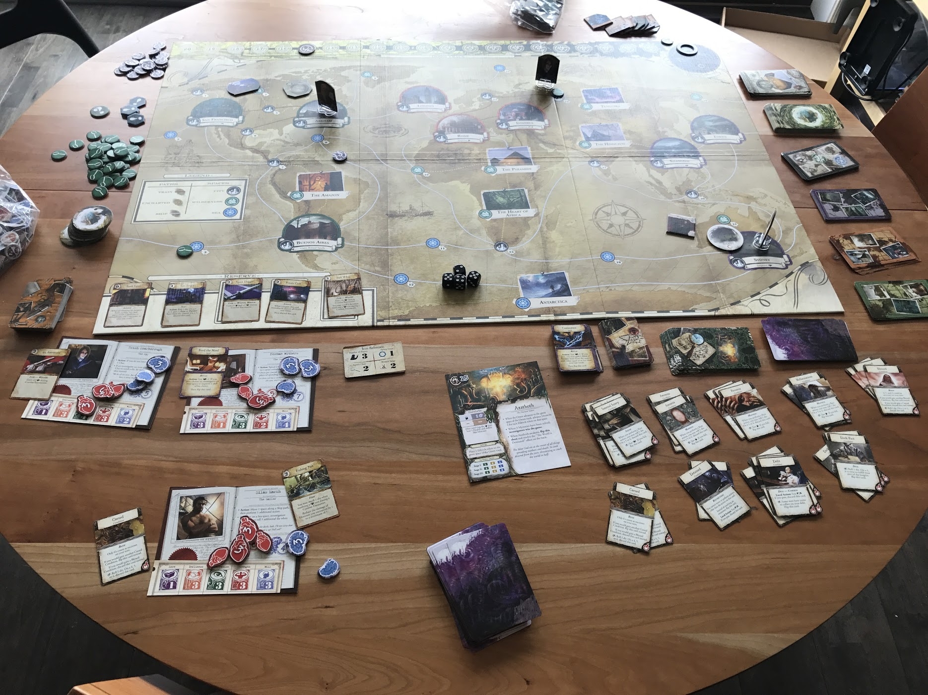 Eldritch Horror Review And A Bit Of Statistics Azathought