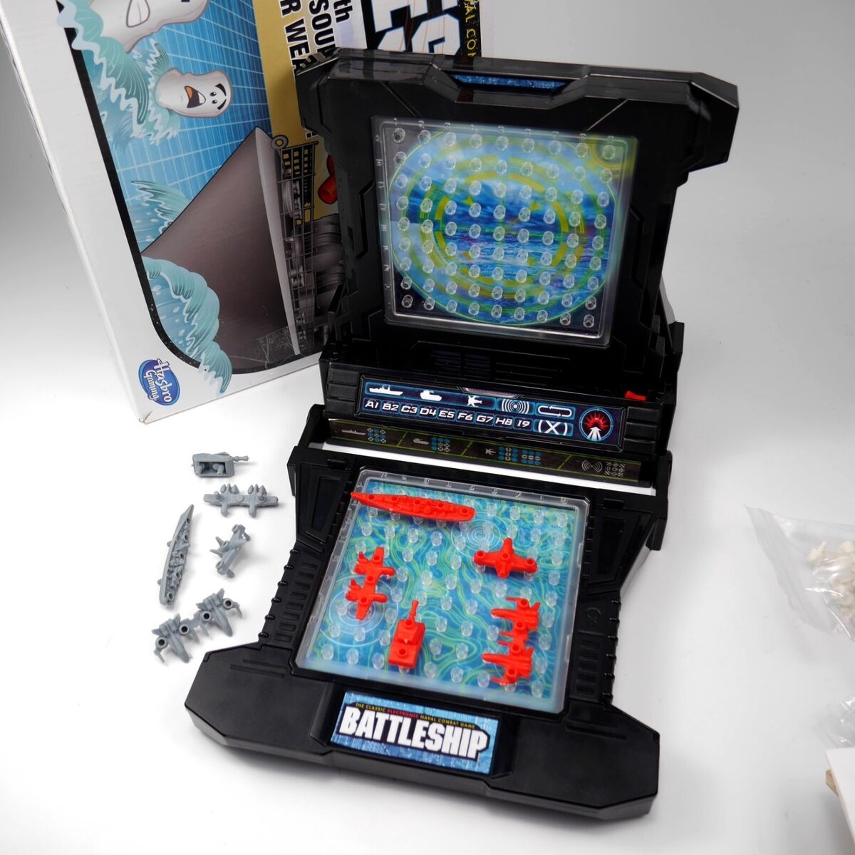 Electronic Battleship Game Hasbro 2016 2 Player COMPLETE TALKS EBay