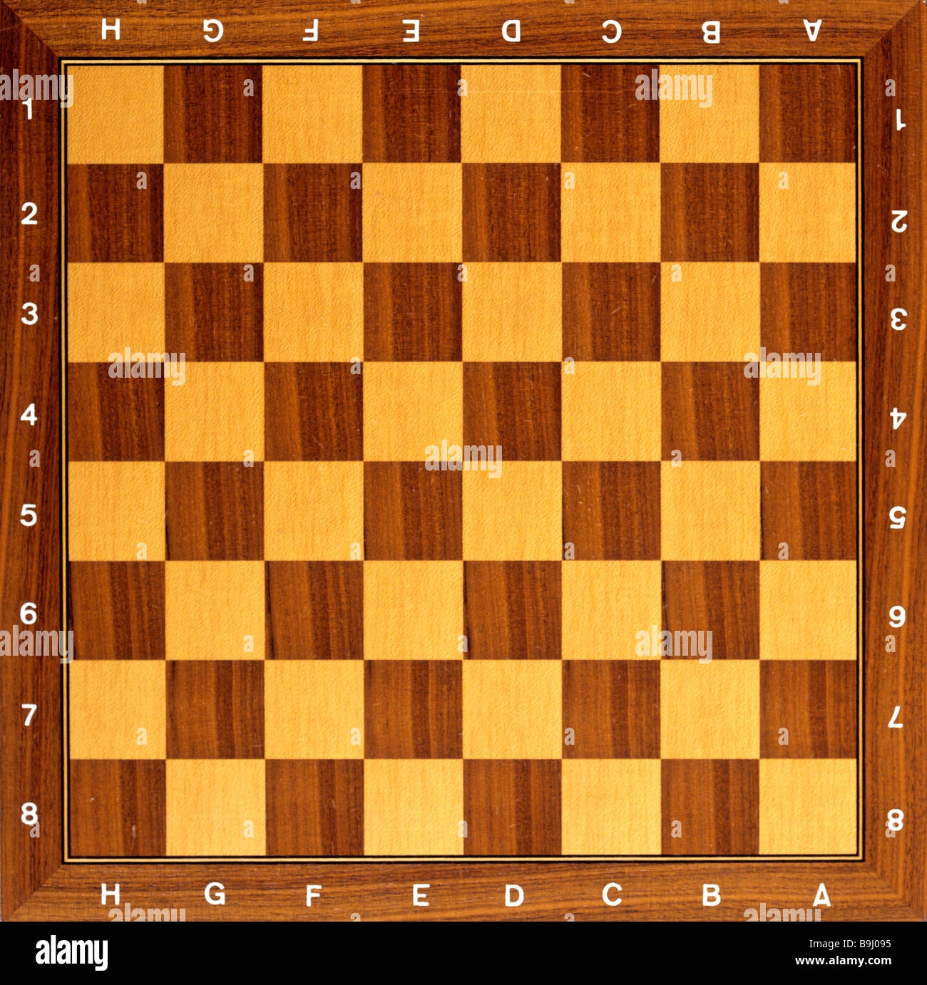 Empty Chess Checkers Board Hi res Stock Photography And Images Alamy