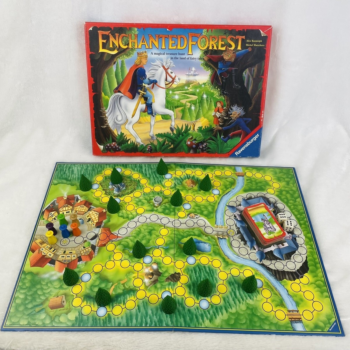 Enchanted Forest Board Game Fairy Tale Magical Ravensburger Complete Game Family EBay