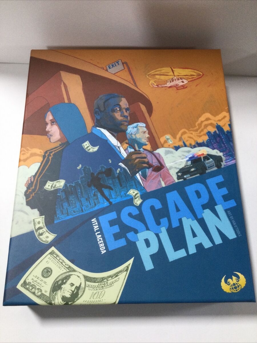 Escape Plan Board Game 2018 Eagle Gryphon Games Complete New In Box EBay