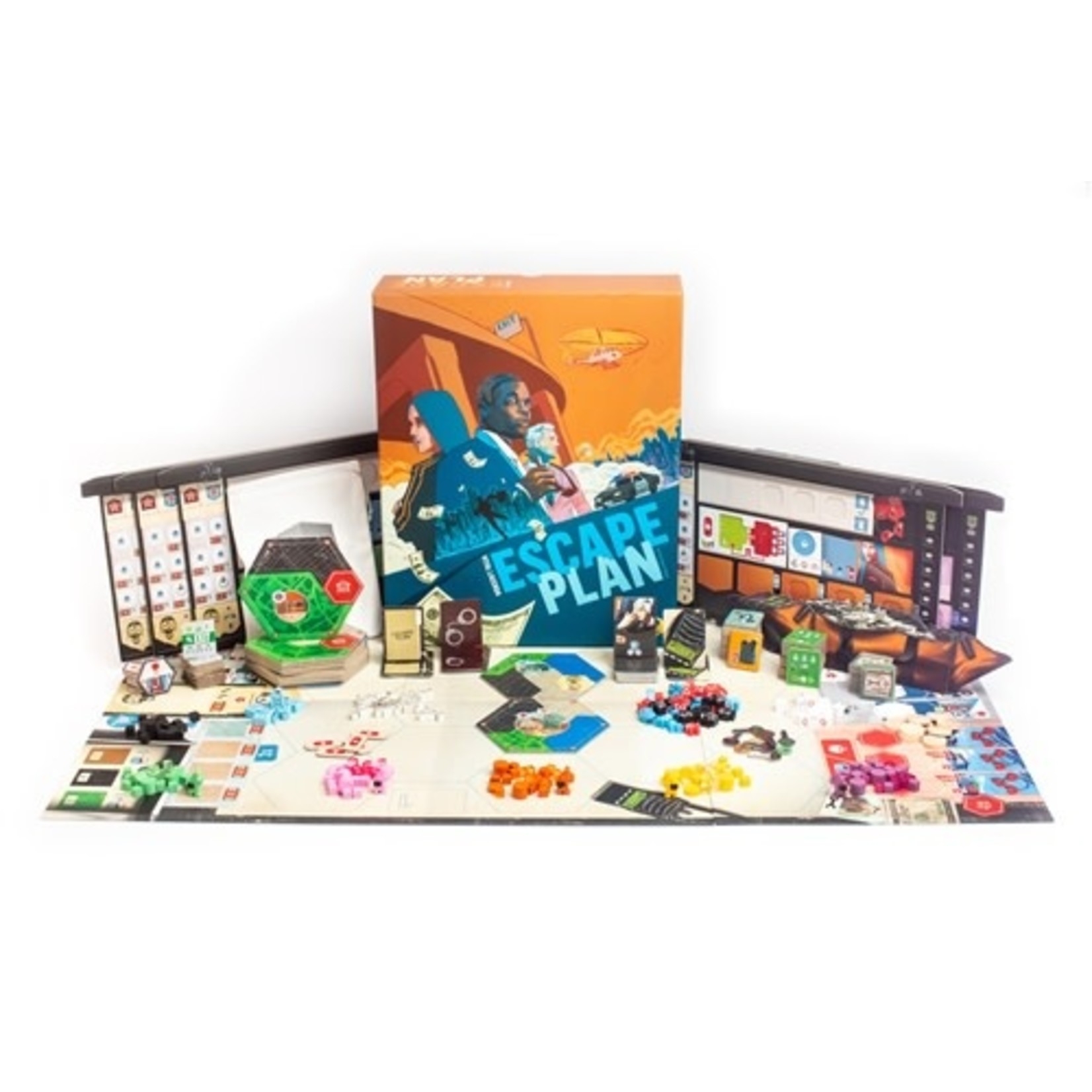 Escape Plan Kickstarter Edition Includes Upgrade Pack Phoenix Fire Games