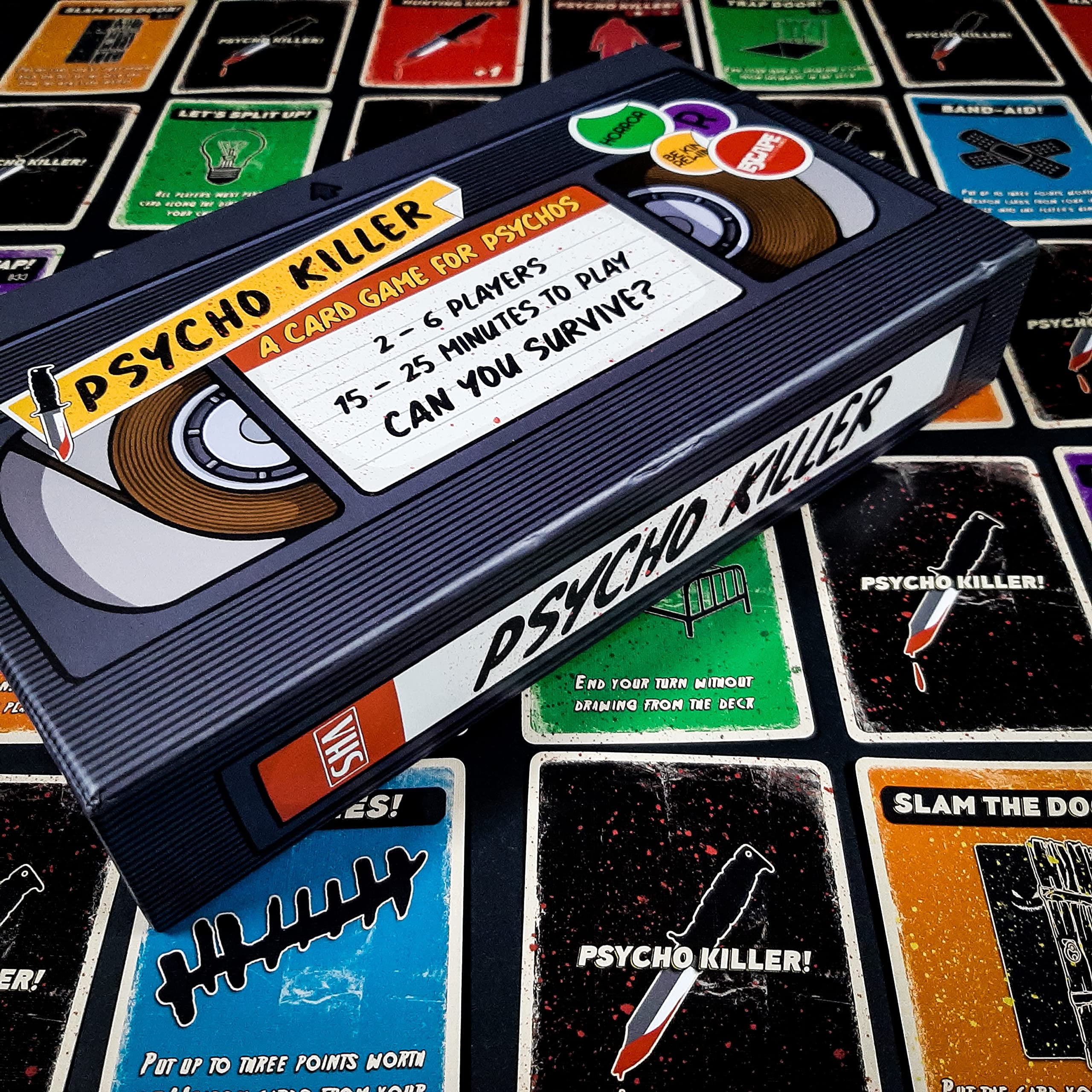 Escape Tabletop Games Psycho Killer Fast Paced Hilarious And Strategic Party Game C36 Walmart