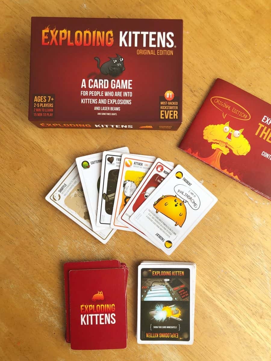 Exploding Kittens A Portable Card Game You Can Pick up In 5 Minutes
