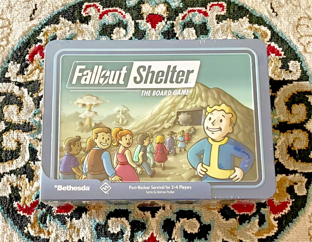 Fallout Shelter The Board Game Fantasy Flight Games Bethesda Brand New Sealed EBay