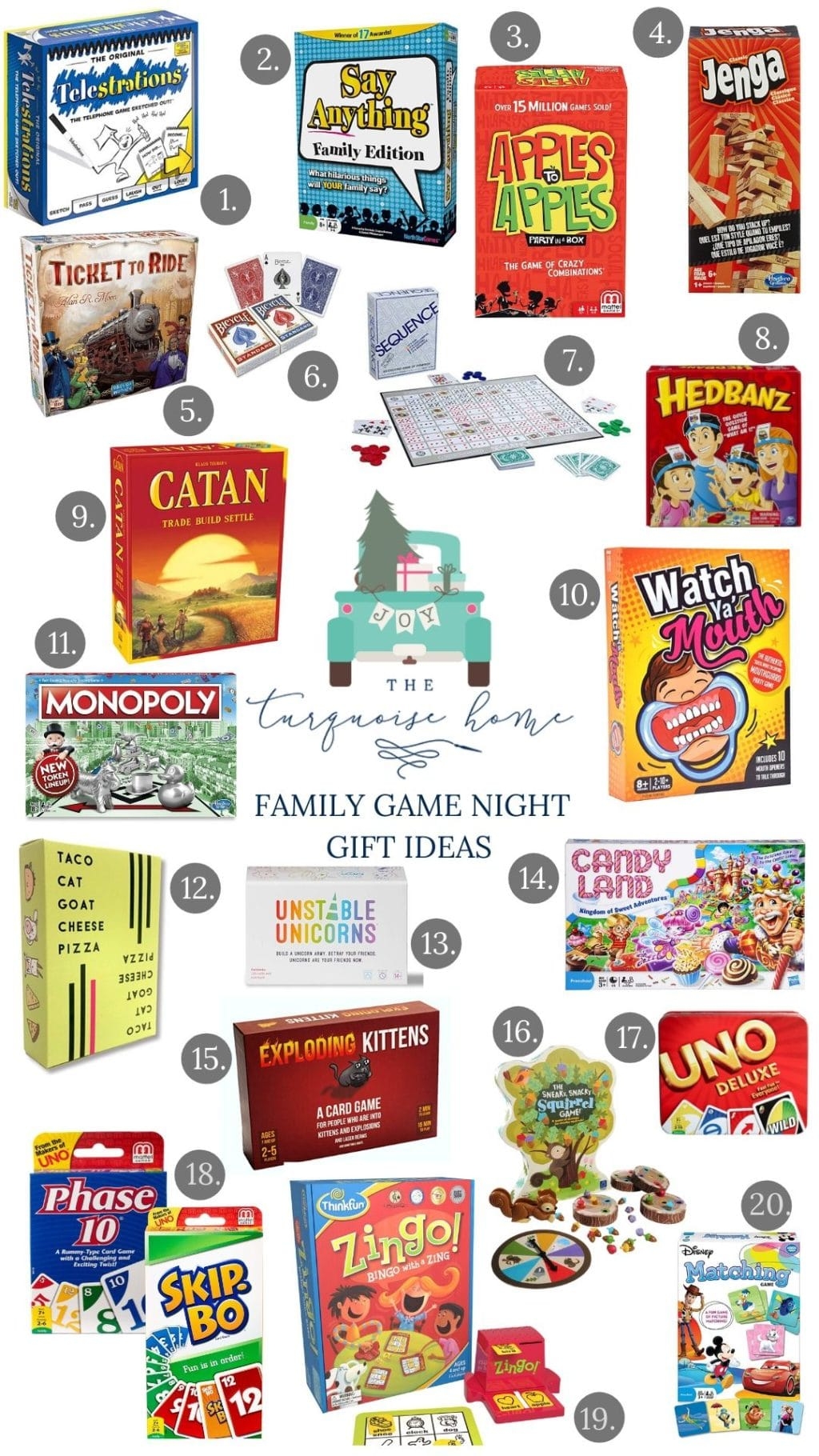 board games for family game night