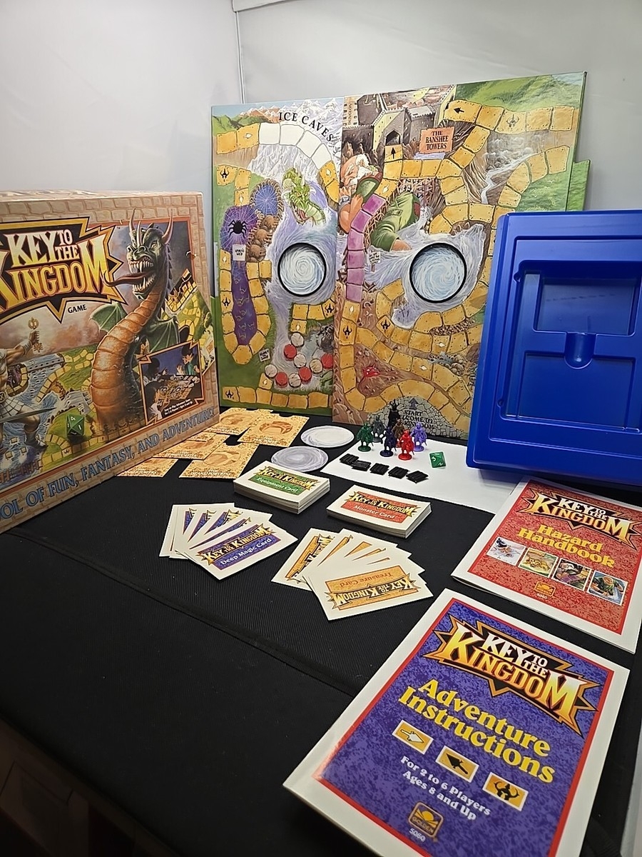 Fantasy Board Game Role Play RPG Key To Kingdom Missing 1 Bridge Piece Only 9780307050601 EBay