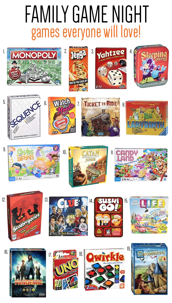 Favorite Board Games Everyone Will Love Fun Family Game Night Ideas Making Lemonade