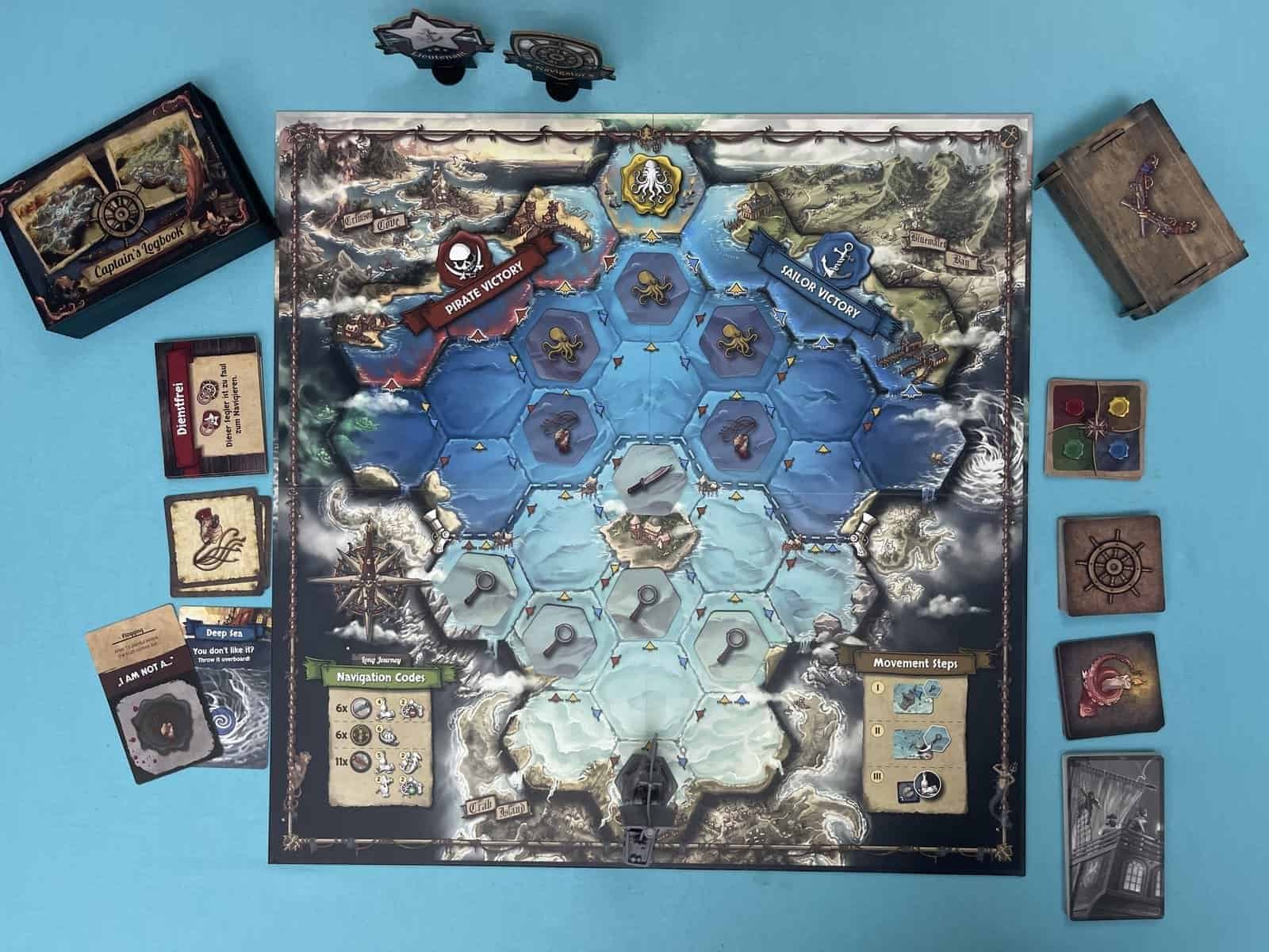 Feed The Kraken Rock The Deception Boat Board Games Land