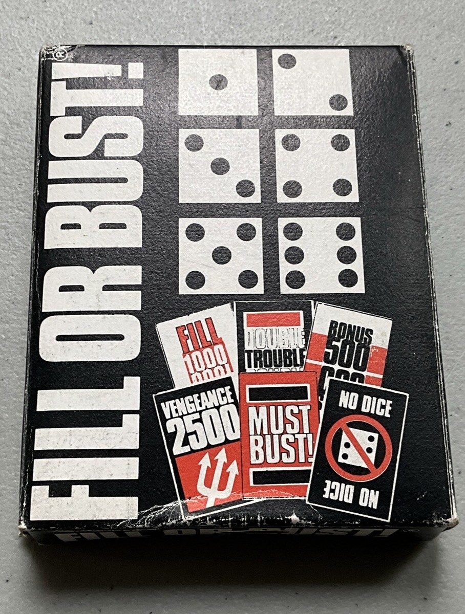 fill or bust card game fill or bust card game