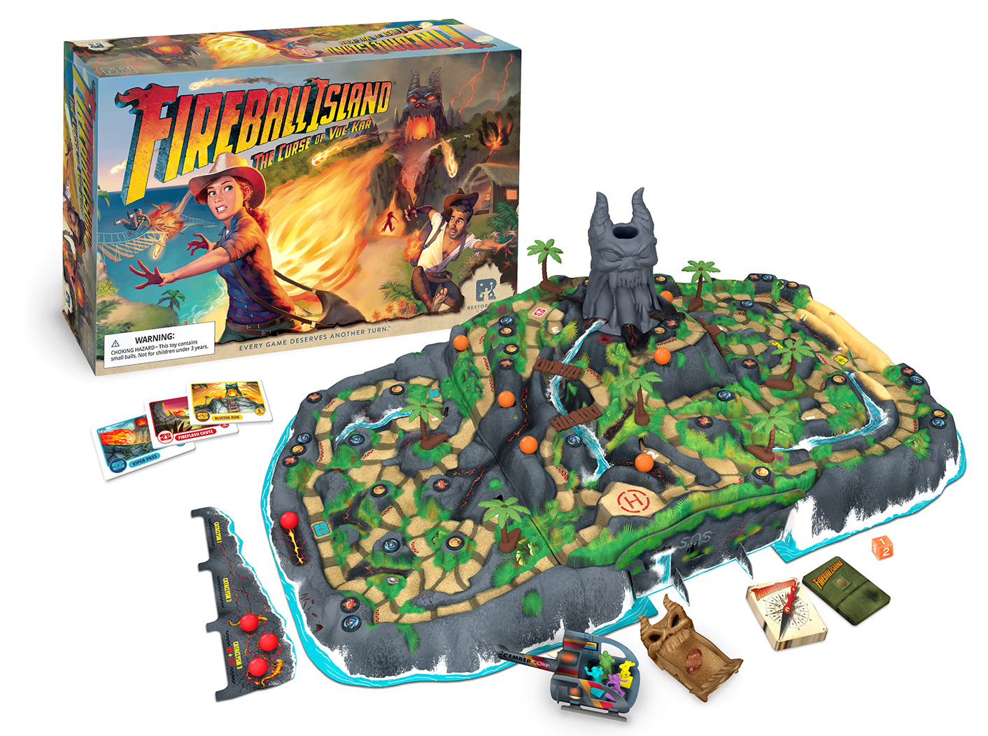 Fireball Island Review A Classic 1986 Board Game Returns In Style Ars Technica