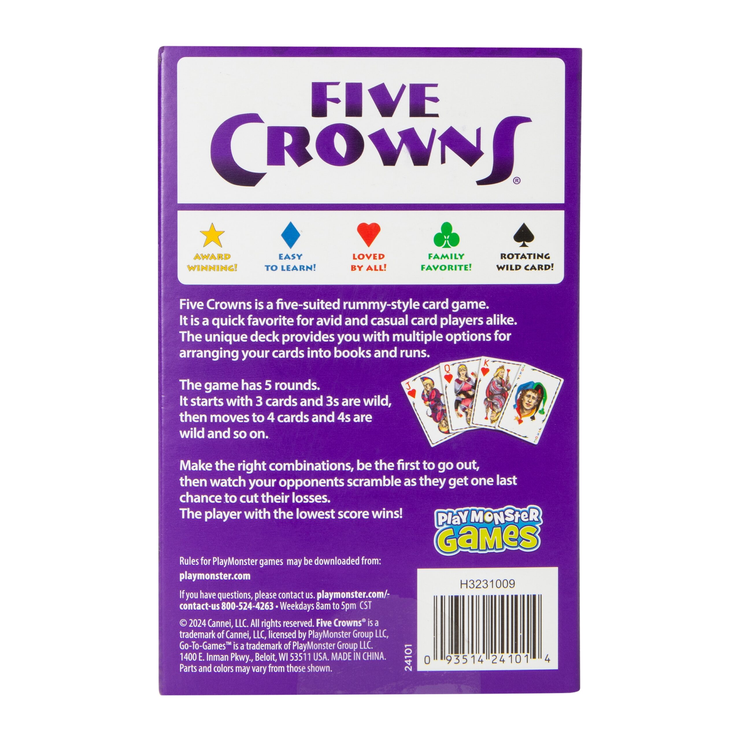 Five Crowns Card Game Five Below