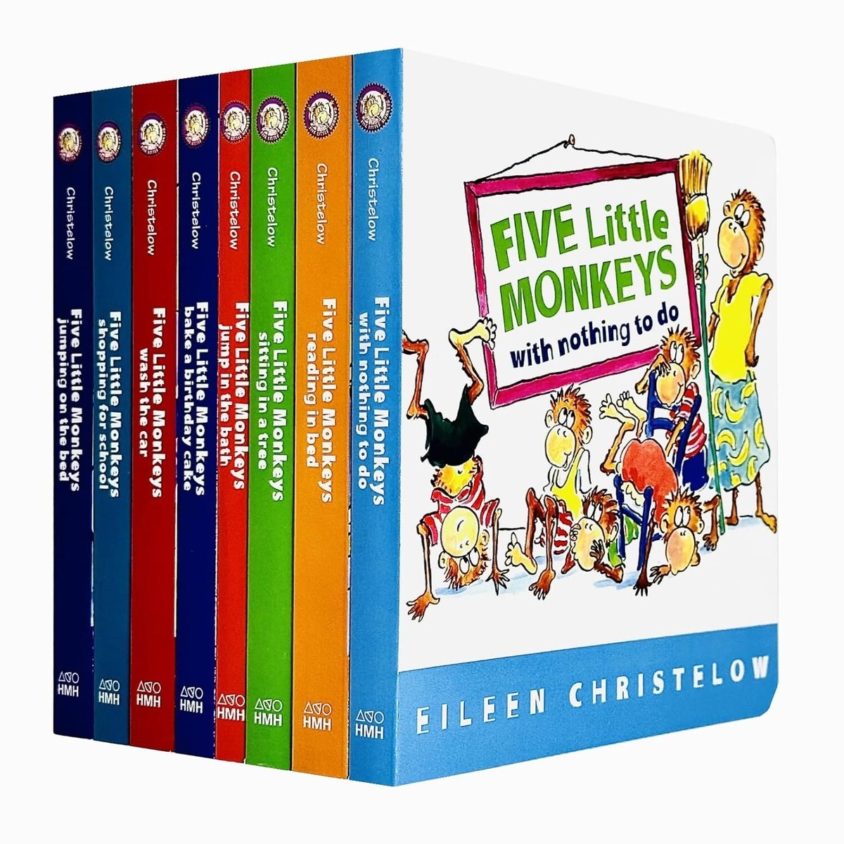 Five Little Monkeys Adventures 8 Books Collection Set By Eileen Christelow EBay
