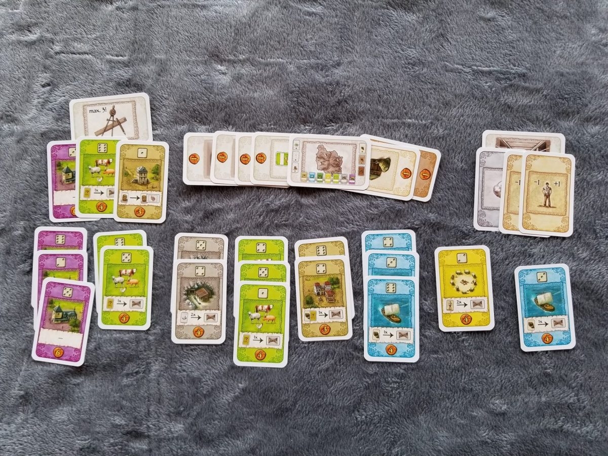 Focused On Feld The Castles Of Burgundy The Card Game Game Review Meeple Mountain