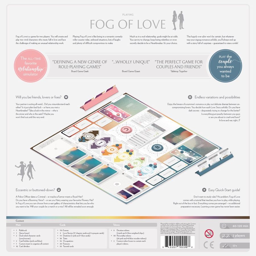 fog of love board game