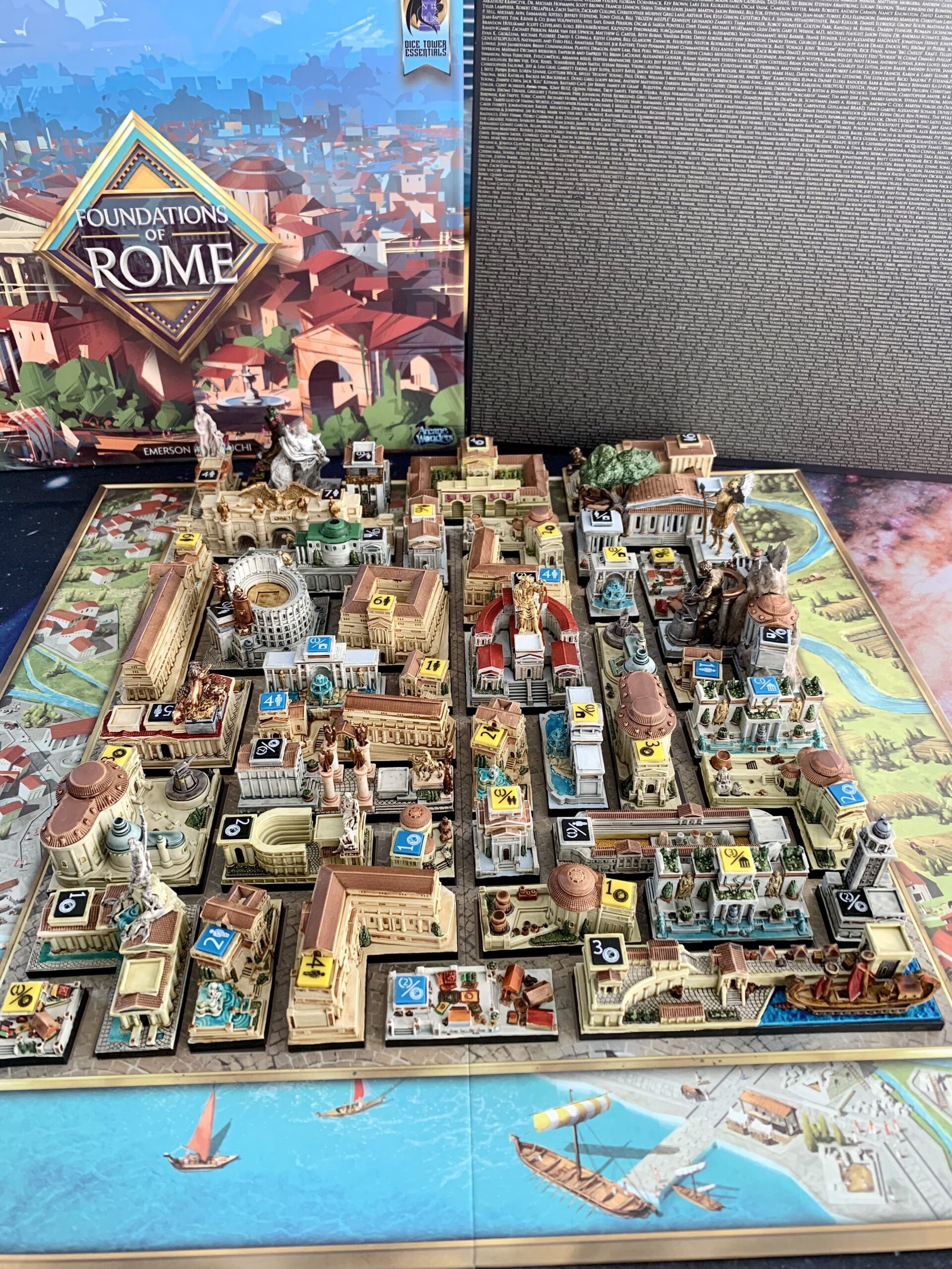 foundations of rome board game