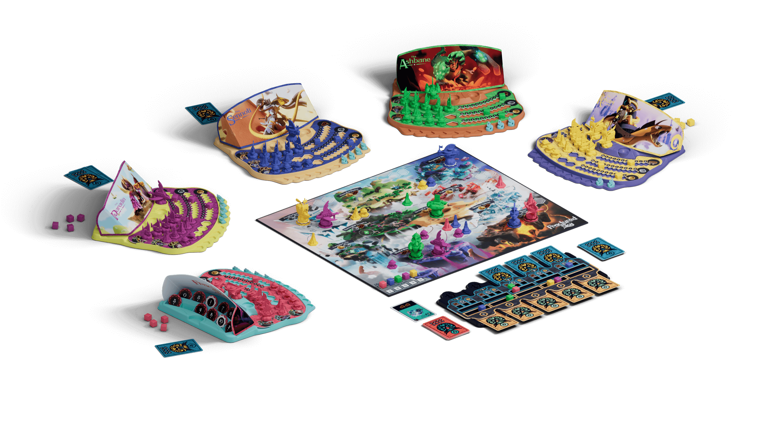 Fractured Sky A New Board Game From IV Studio