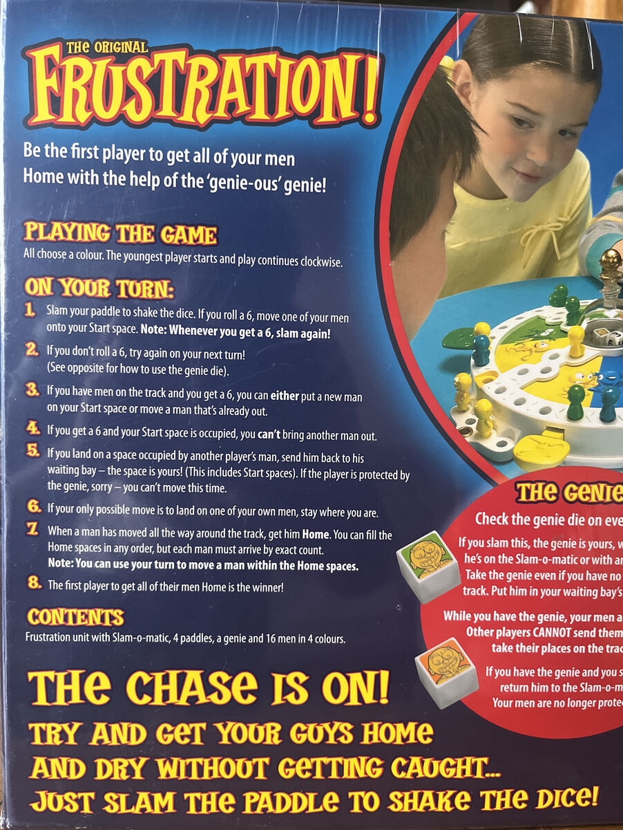 Frustration Board Game For Kids With Slam tastic Hasbro Fast Free Postage EBay