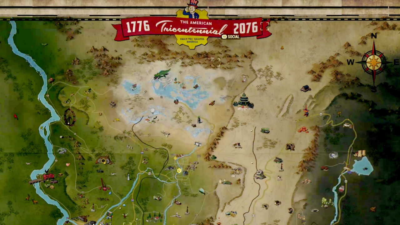 Full Fallout 76 Map And Locations GamesRadar 