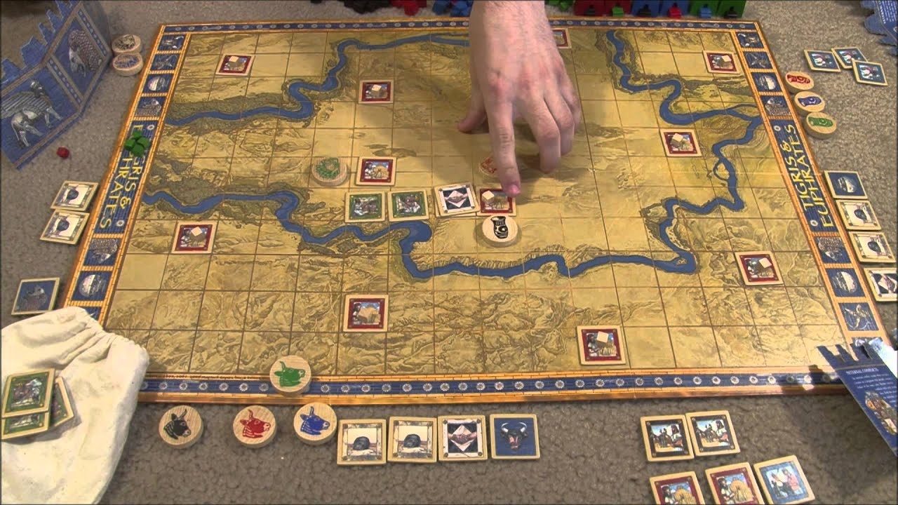 Game Fondue Reviews Tigris Euphrates YouTube