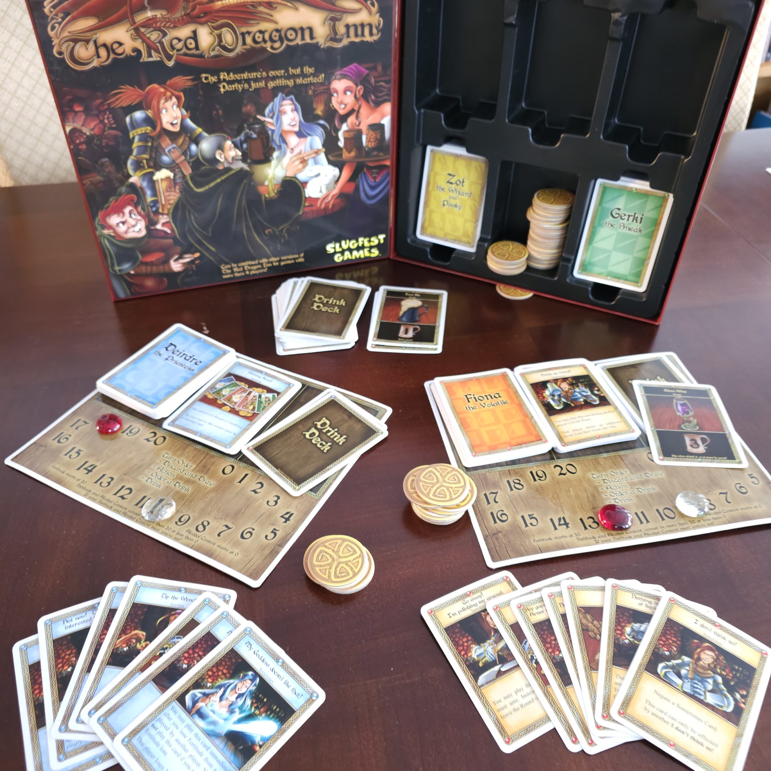 Game Night The Red Dragon Inn WIZARD TAG