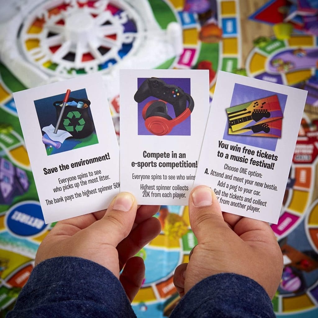 game of life cards