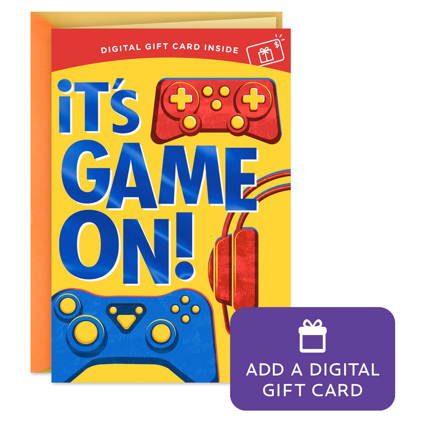 Game On Gift Card Greeting Birthday Card For Kids Greeting Cards Hallmark