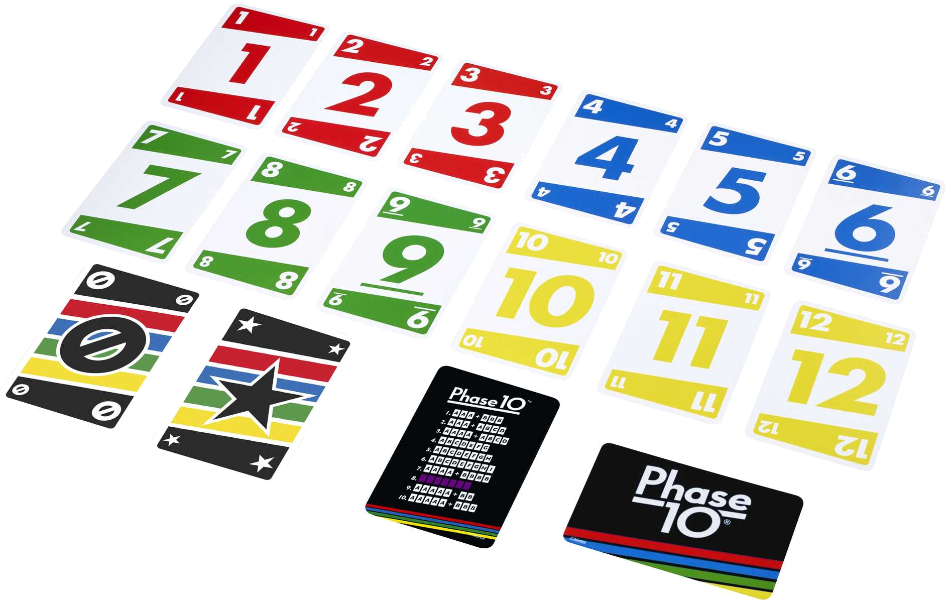 how many cards in phase 10 game