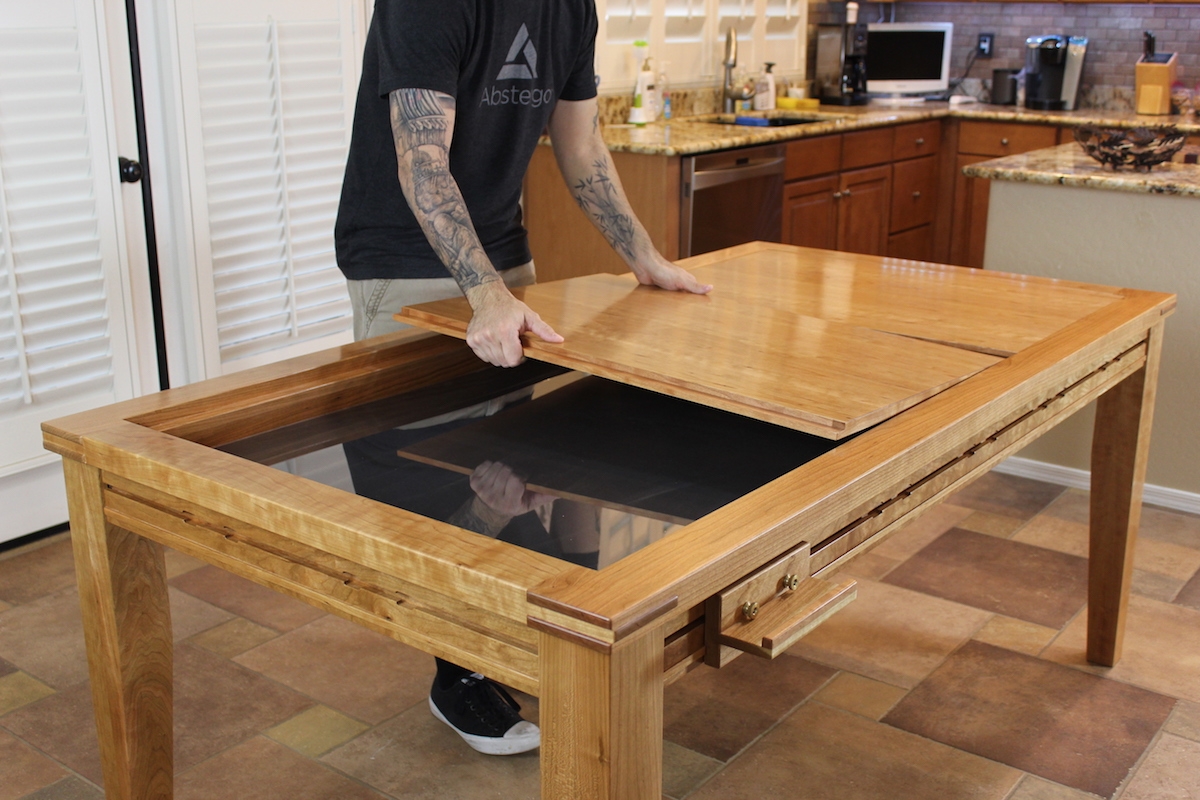 Gaming Dining Table The Wood Whisperer