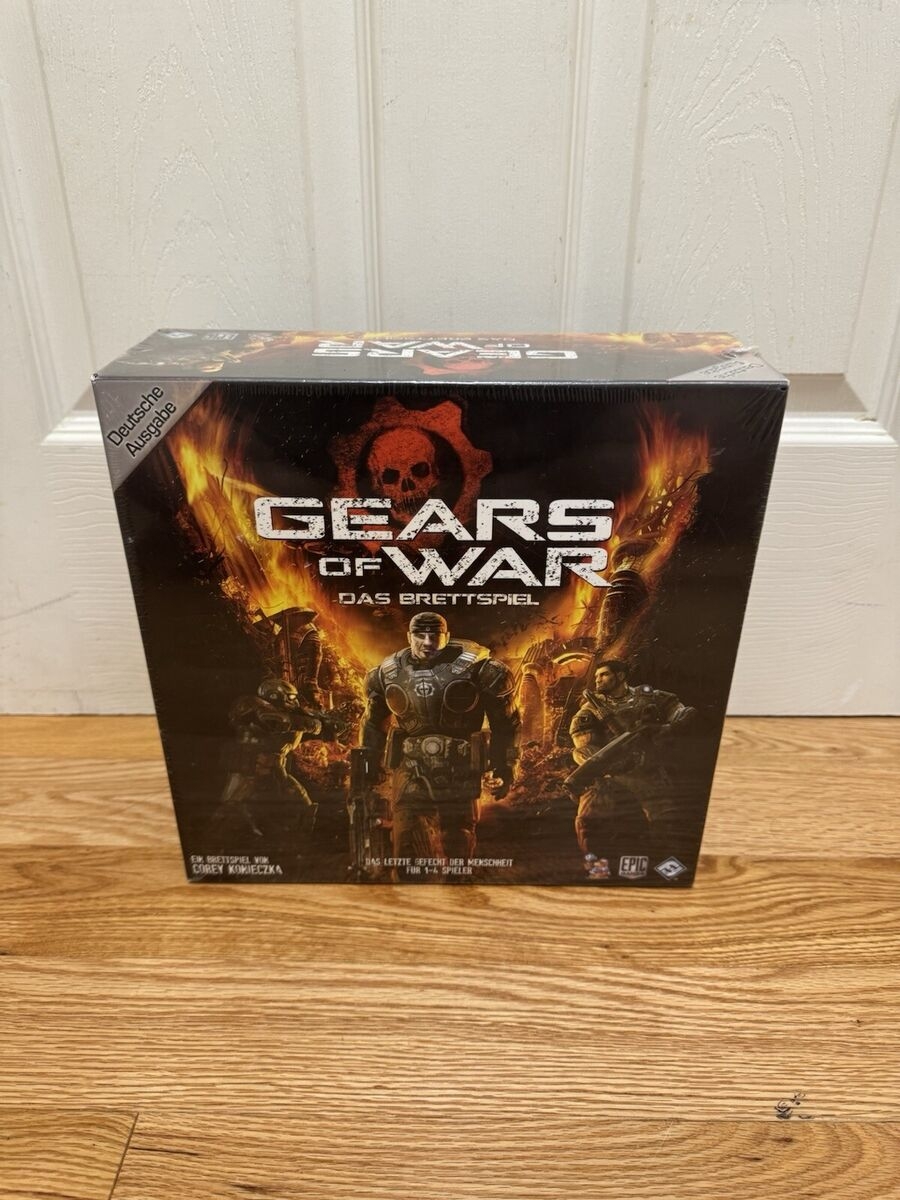 Gears Of War Board Game By Fantasy Flight Games Rare Konieczka GERMAN VERSION EBay