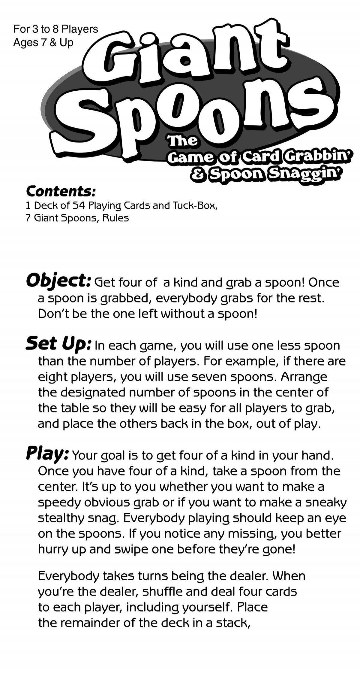 Giant Spoons Patch Products